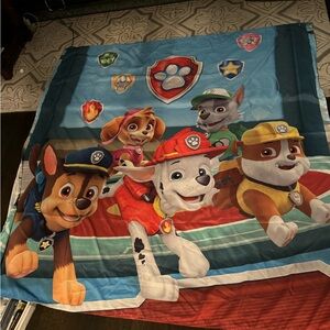Paw patrol shower curtain.  Excellent condition!